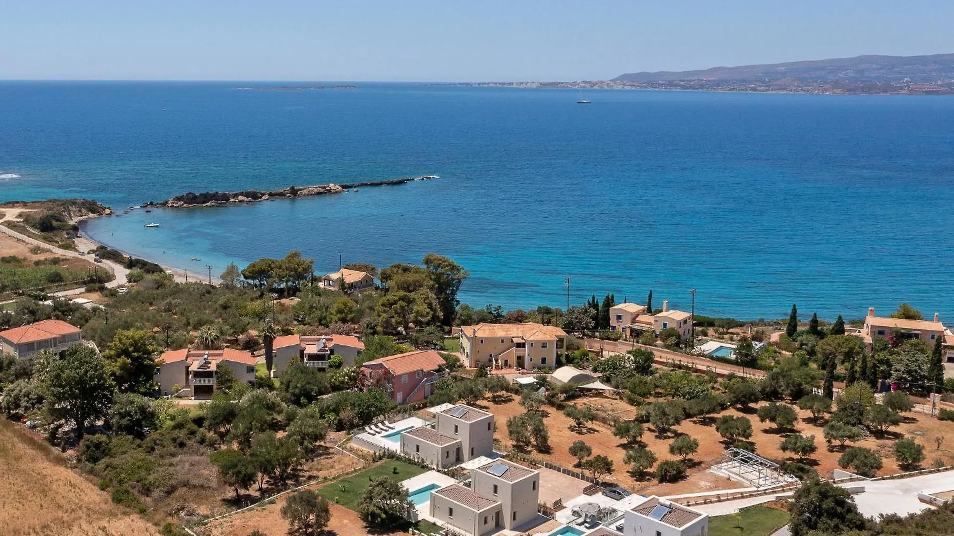 Villa Nefeli - Elysian Villas Kefalonia , 2 Min Walk From The Beach & Brand New 2024 Minia