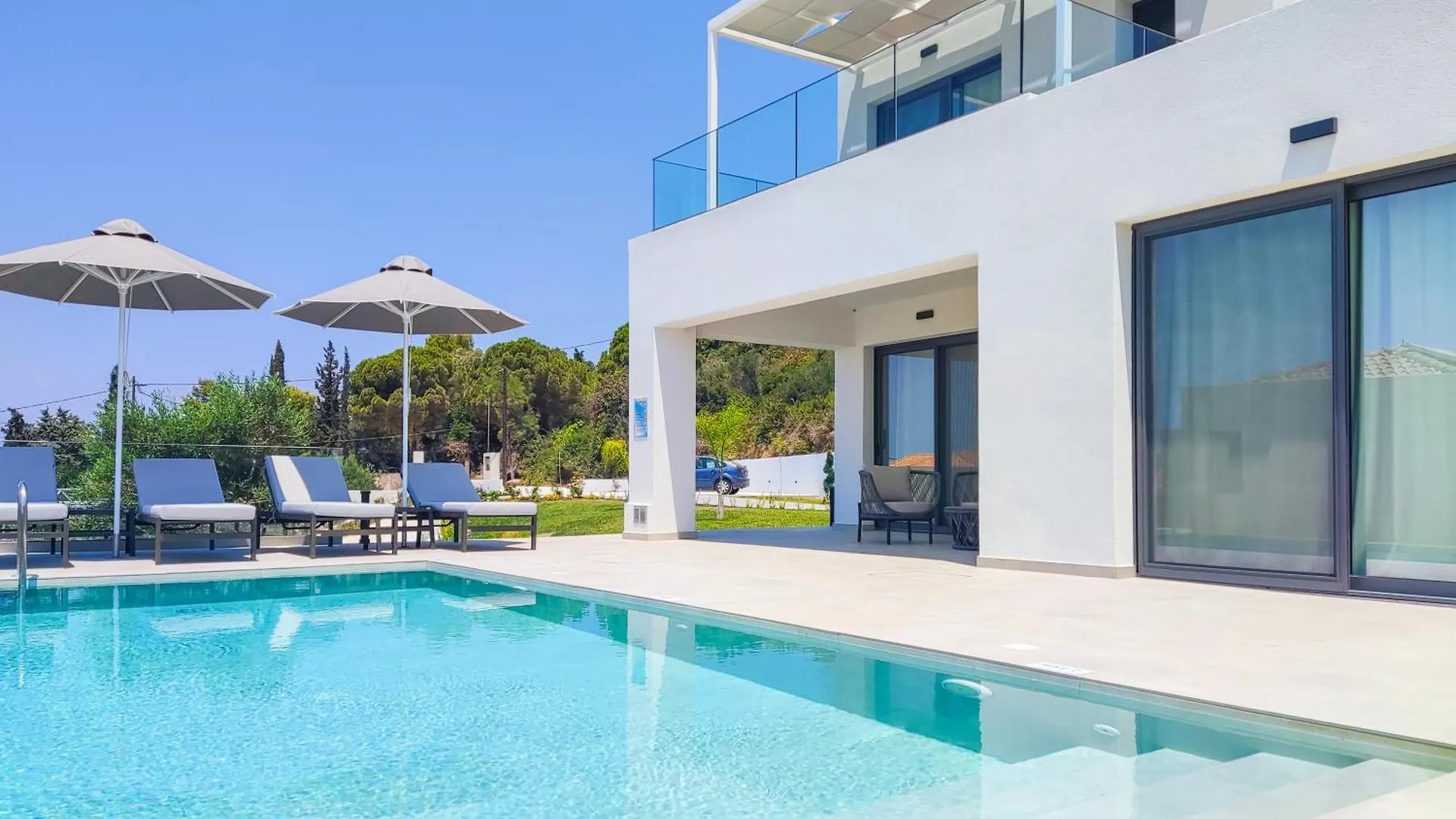 Villa Nefeli - Elysian Villas Kefalonia , 2 Min Walk From The Beach & Brand New 2024 Minia